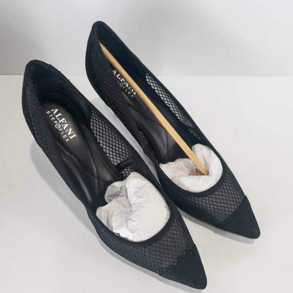 Alfani Step 'N Flex Jeeny Pumps Black -9.5 - Picture 5 of 7